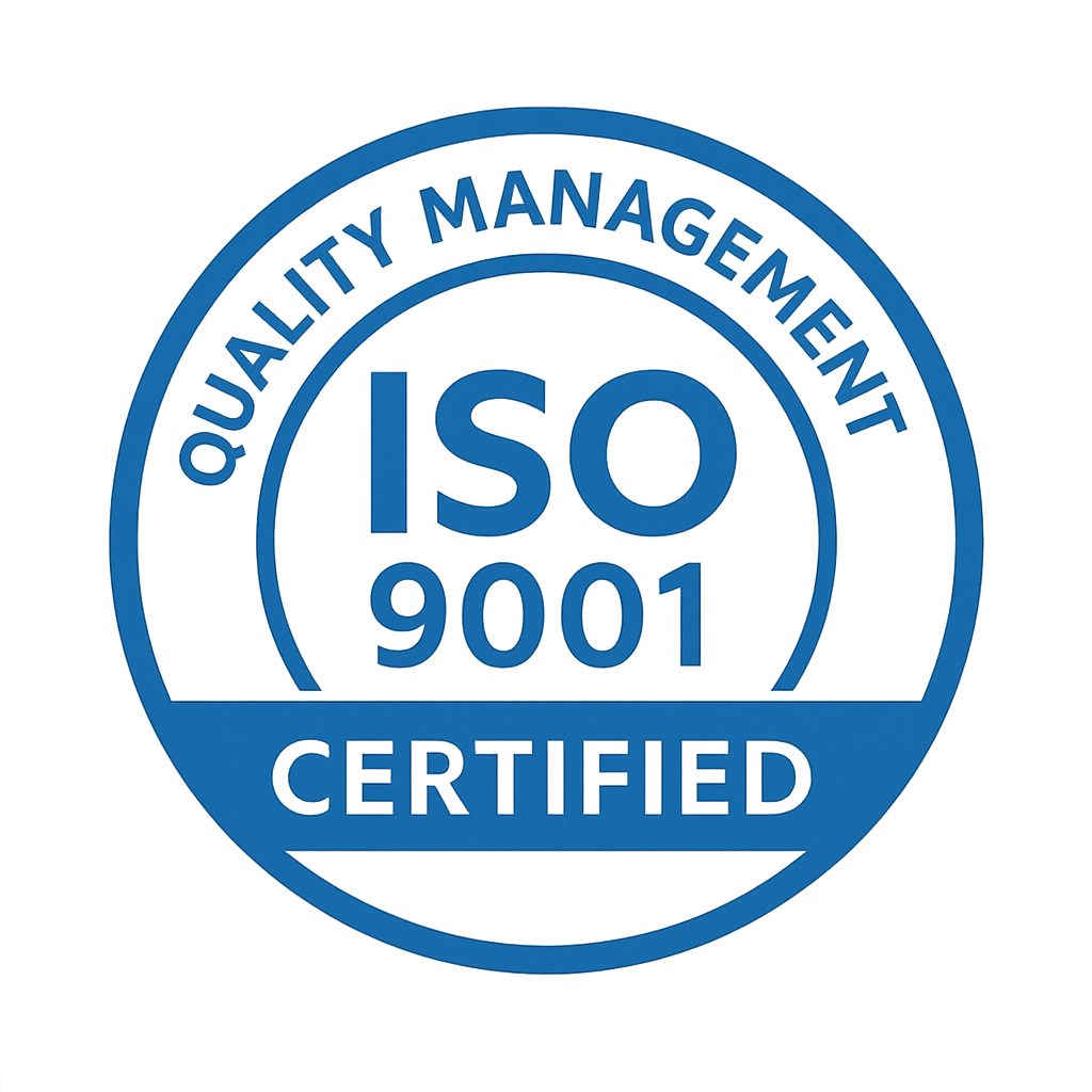 ISO 9001 Certification Badge